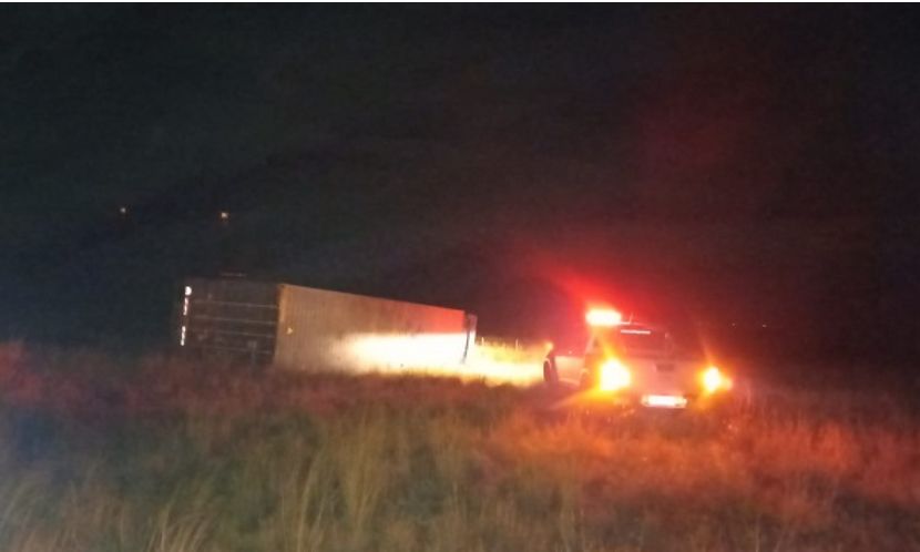 Un camionero que iba alcoholizado protagonizó un accidente en la ruta 51