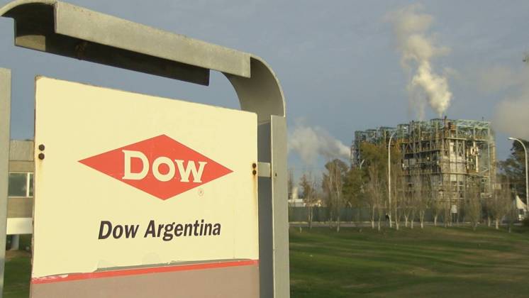 Principio de incendio en la planta de Dow