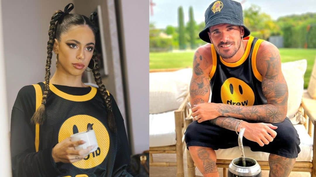 Tini Stoessel le demostró su amor a Rodrigo De Paul con un acalorado mensaje en las redes
