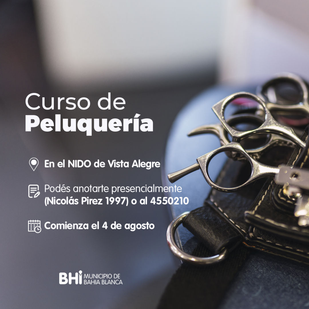 Curso de Peluquería en Vista Alegre