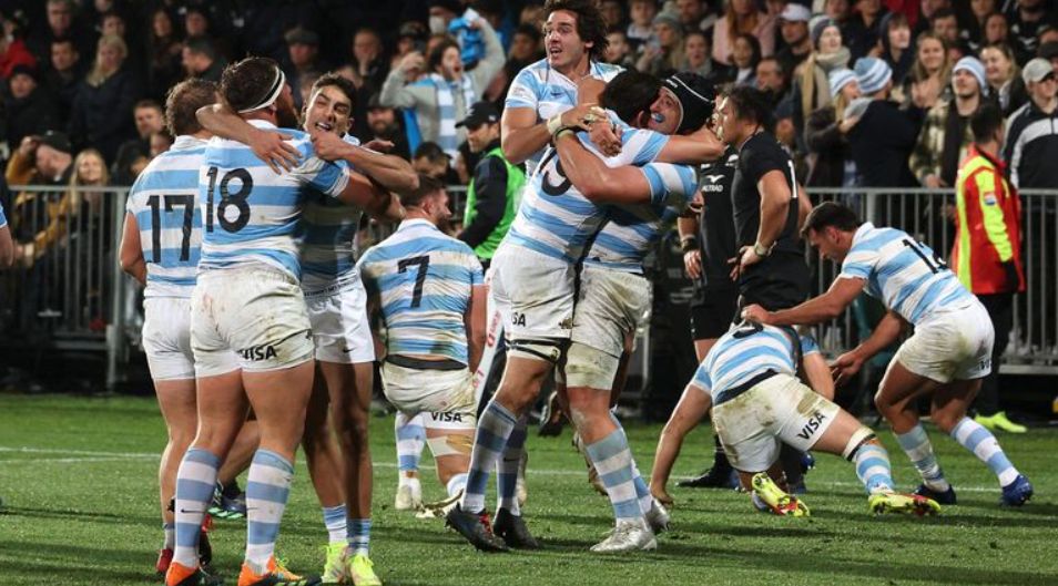 Los Pumas le ganaron a los All Blacks en el Rugby Championship con un emotivo final