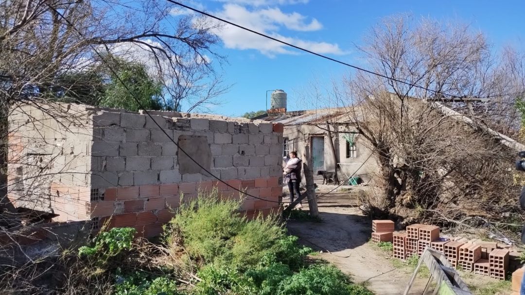 Las consecuencias del temporal en El Saladero