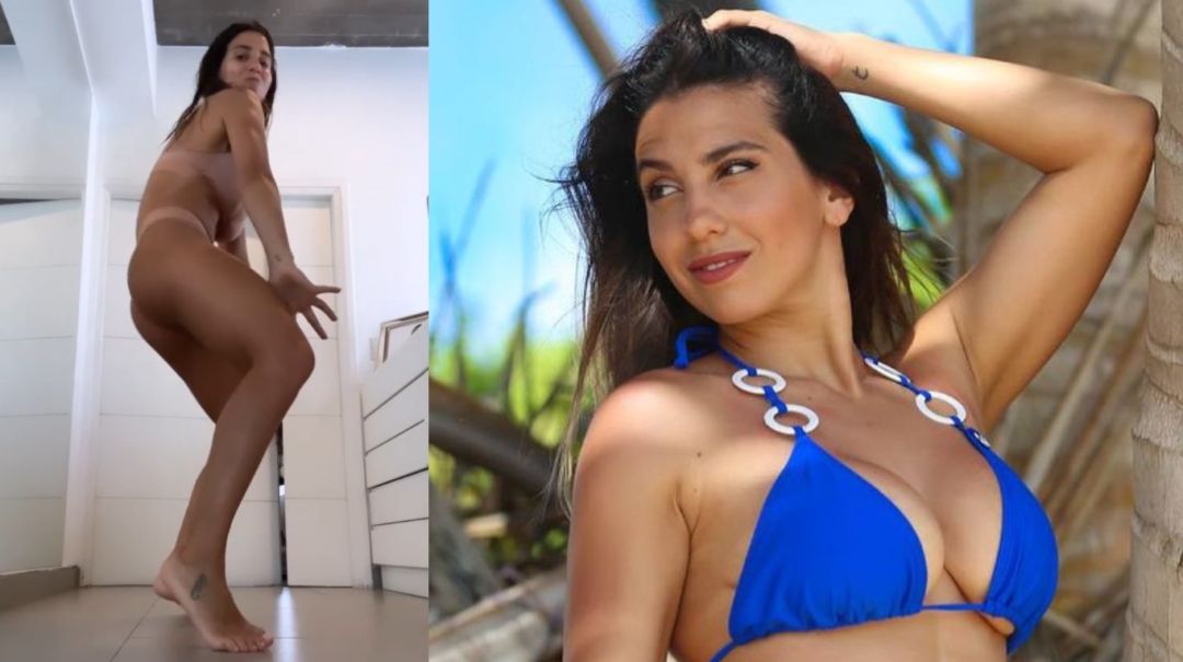 Cinthia Fernández respondió las críticas por hacer “el reto de la gelatina” con su cola: “Envidiosas”