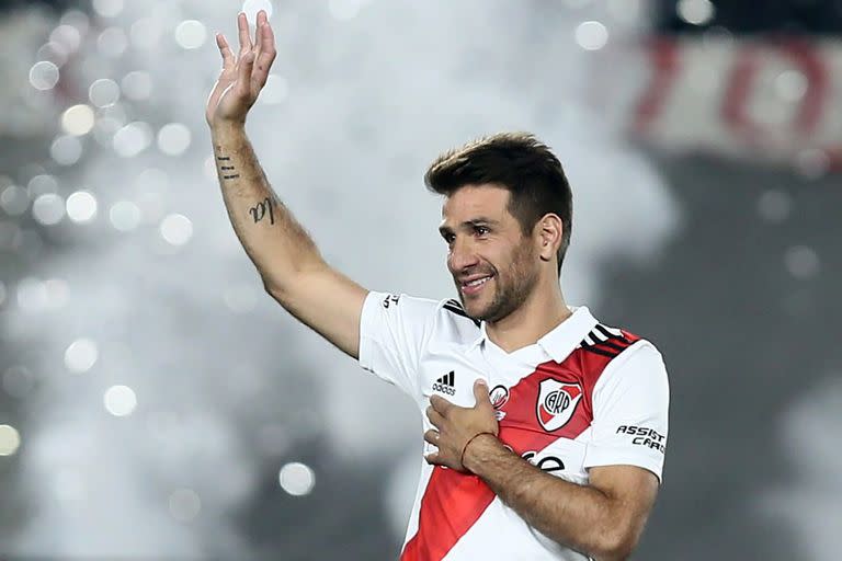 Leo Ponzio y una noche inolvidable: el abrazo con su hija que conmovió a todos los hinchas de River