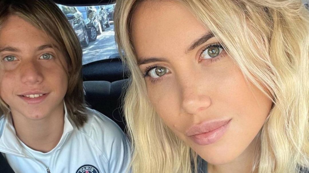 Wanda Nara debutó como suegra pero está preocupada por el drama amoroso de su hijo mayor, Valentino