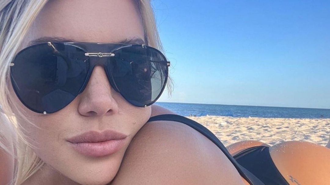 Wanda Nara estrenó su primera microbikini en Estambul