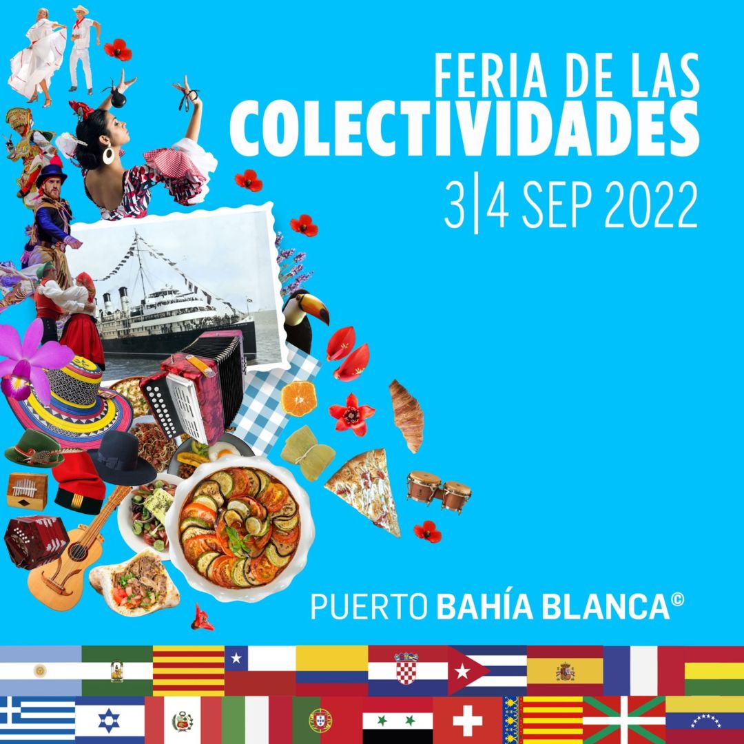 La feria de las colectividades se realizará en el Puerto