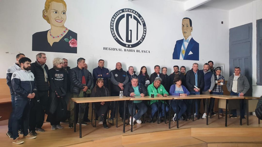La CGT bahiense repudió el intento de magnicidio a la vicepresidenta