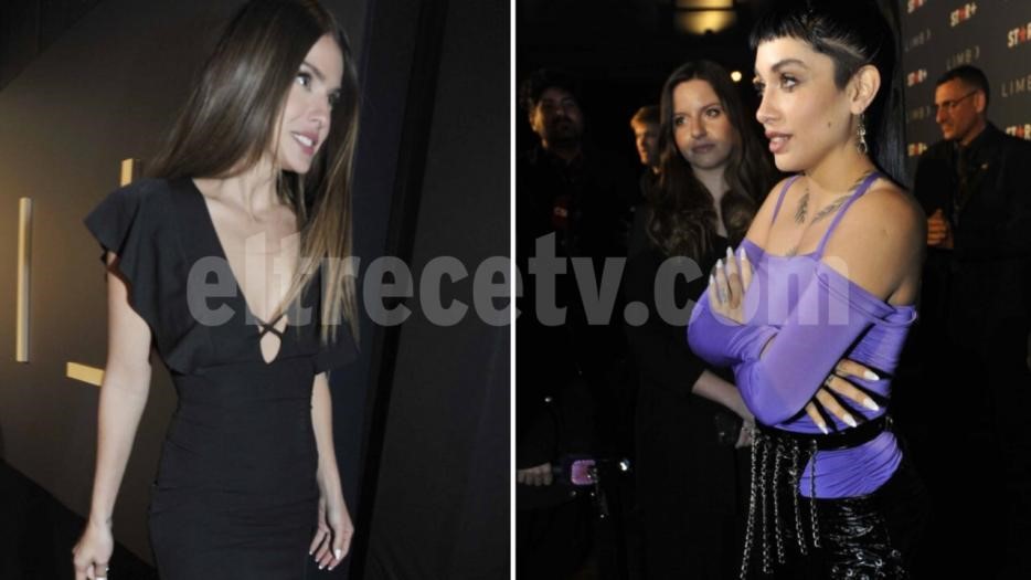 Incómodo momento entre La China Suárez y María Becerra al cruzarse en un evento: las fotos