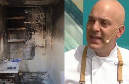 “Unos minutos más y no estábamos acá”: Santiago Giorgini se quebró al hablar sobre el incendio de su casa