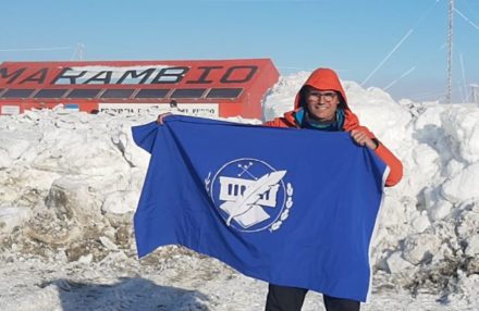 El rector de la UNS viajó a la Antártida
