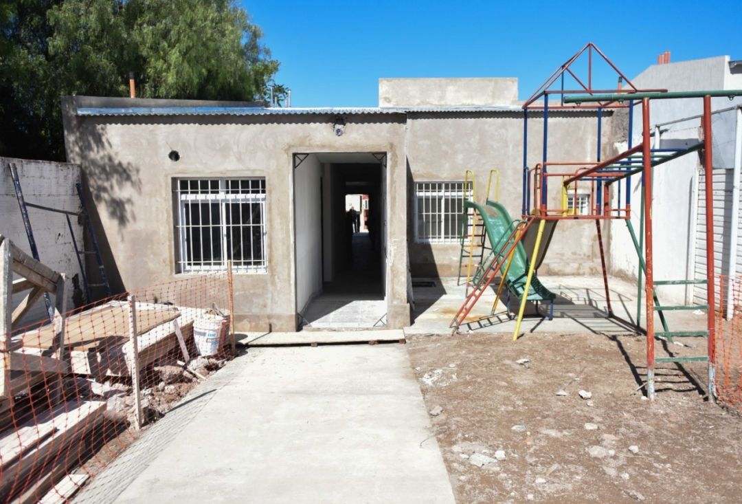Se encuentra en la etapa final la obra para ampliar el Jardín 919