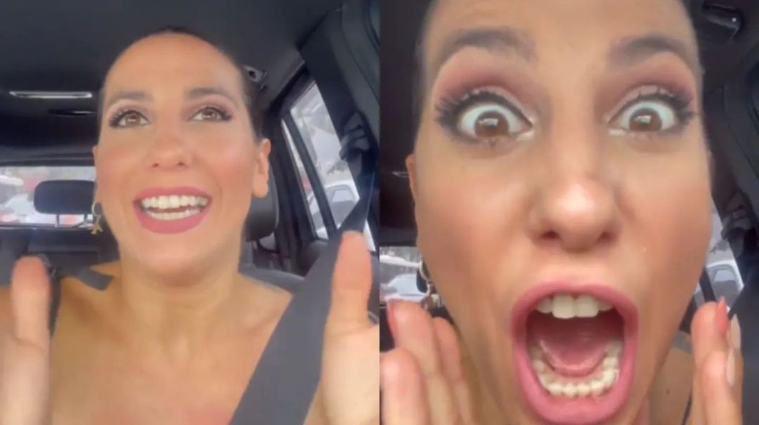 Cinthia Fernández y un día para olvidar: no pasó la VTV, casi se queda sin neumáticos y llegó tarde a la radio