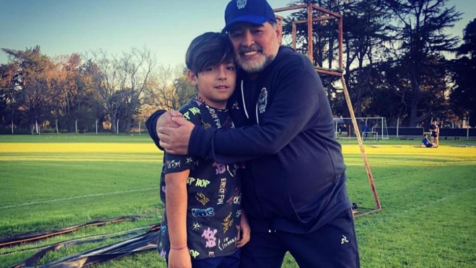 Benjamín Agüero le dedicó un emotivo mensaje a Diego Maradona el día que hubiera cumplido años