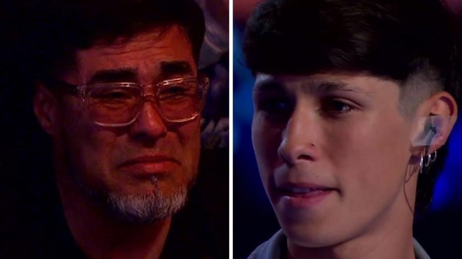 Canta Conmigo Ahora: un participante conmovió a su papá con su interpretación y puso de pie a los 100 jurados