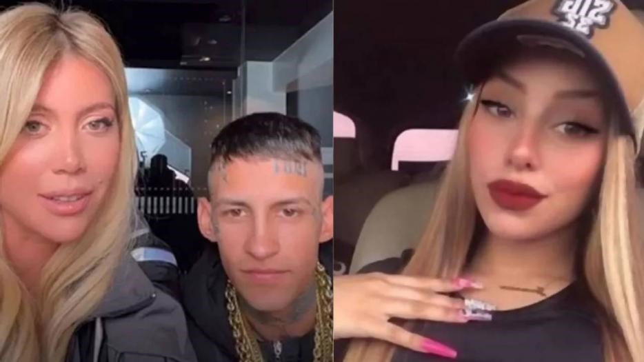 Aparecieron las imágenes de Wanda Nara entrando al barrio de Tamara Báez y L-Gante