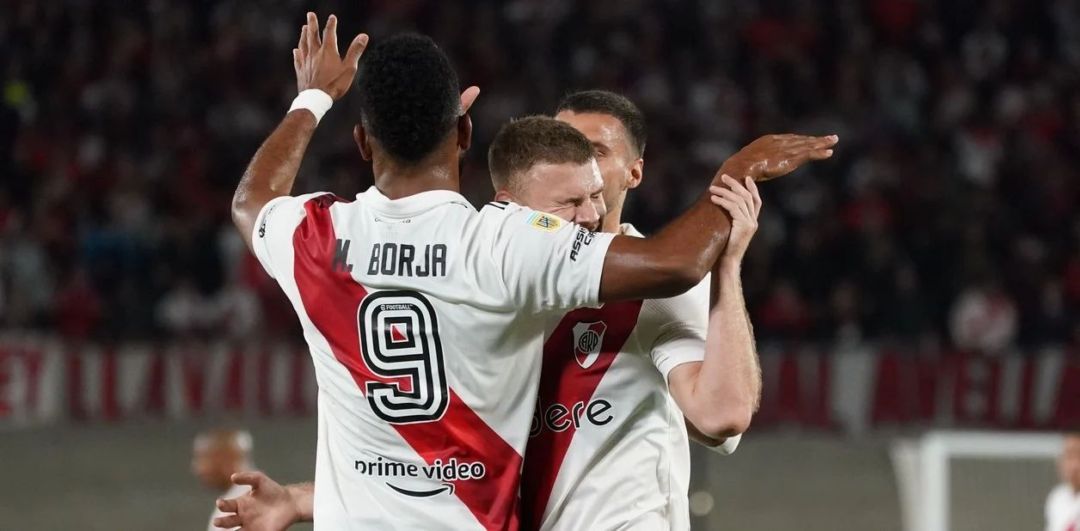 River le ganó 5-0 a Estudiantes en el Monumental con un show de goles de Borja, Solari, Barco y Suárez