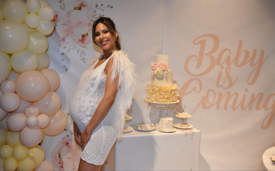 Barby Franco celebró su baby shower, a dos meses de ser mamá con Fernando Burlando