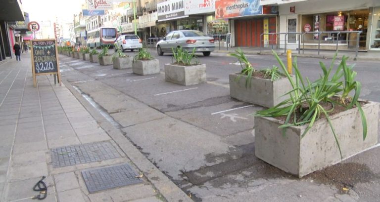 Proyectan construir semipeatonales en el centro de la ciudad: se quitarían las macetas y abarcaría las calles Belgrano-Donado y O’Higgins-Alsina