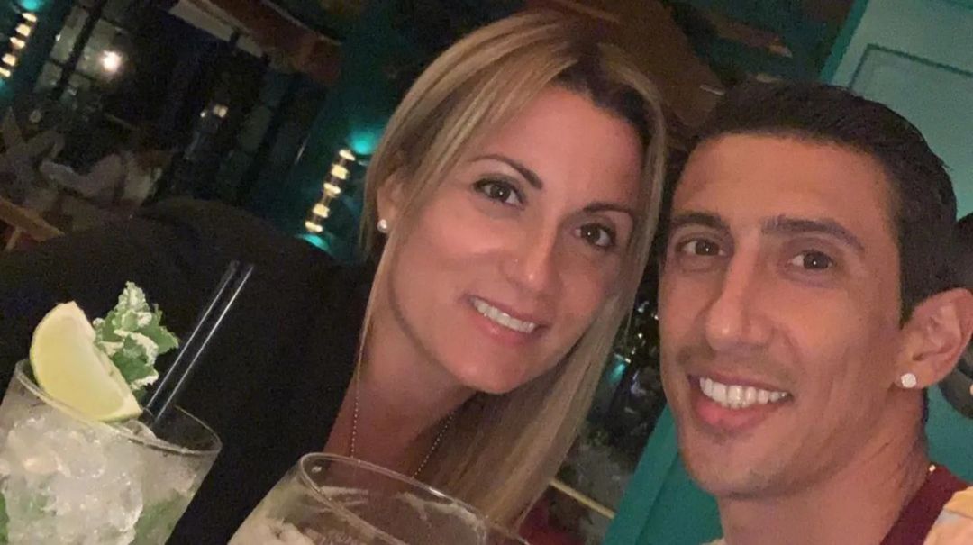 La emotiva bandera que la esposa de Ángel Di María mandó a fabricar para el jugador de la Selección