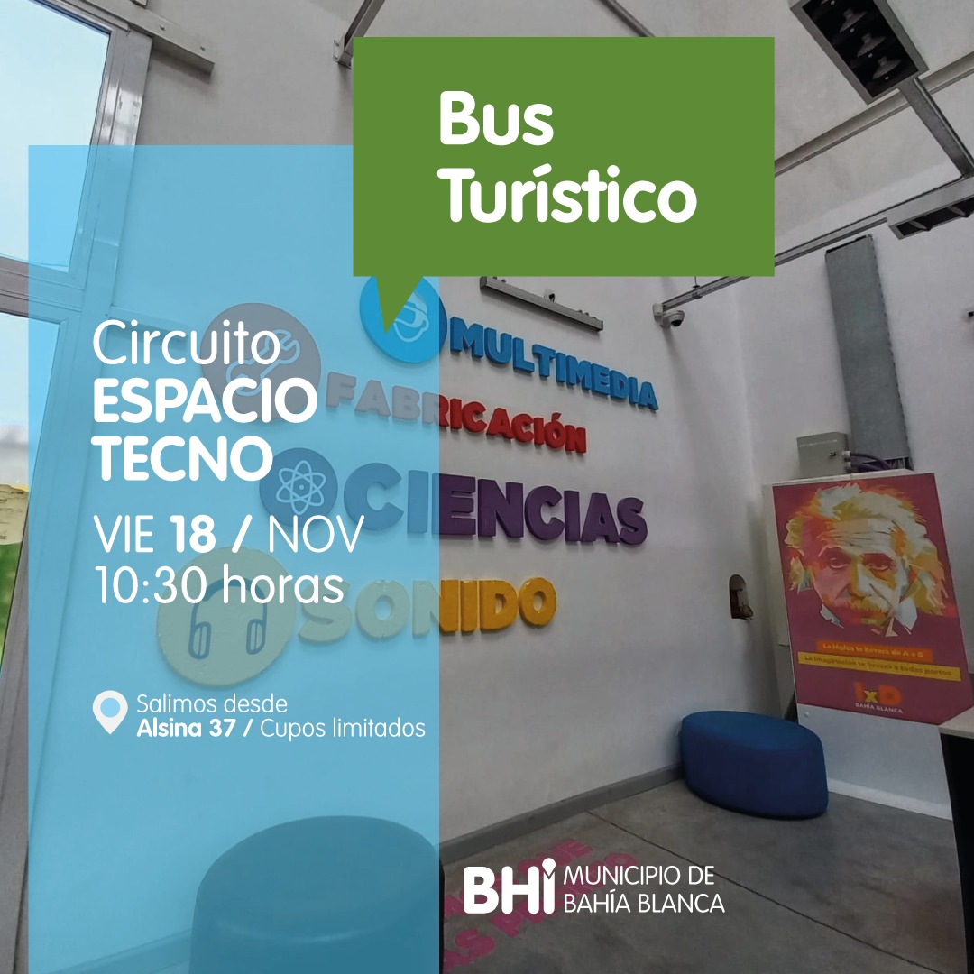 El Bus Turístico llega al Espacio Tecno