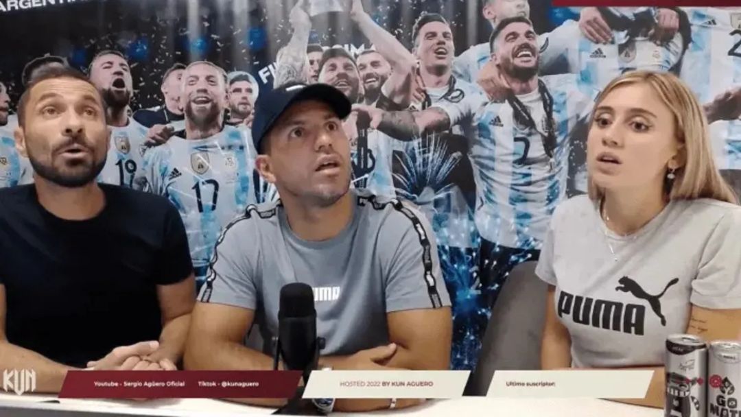 Kun Agüero se enteró en vivo de la muerte de Andrés Balanta y recordó el momento de su retiro