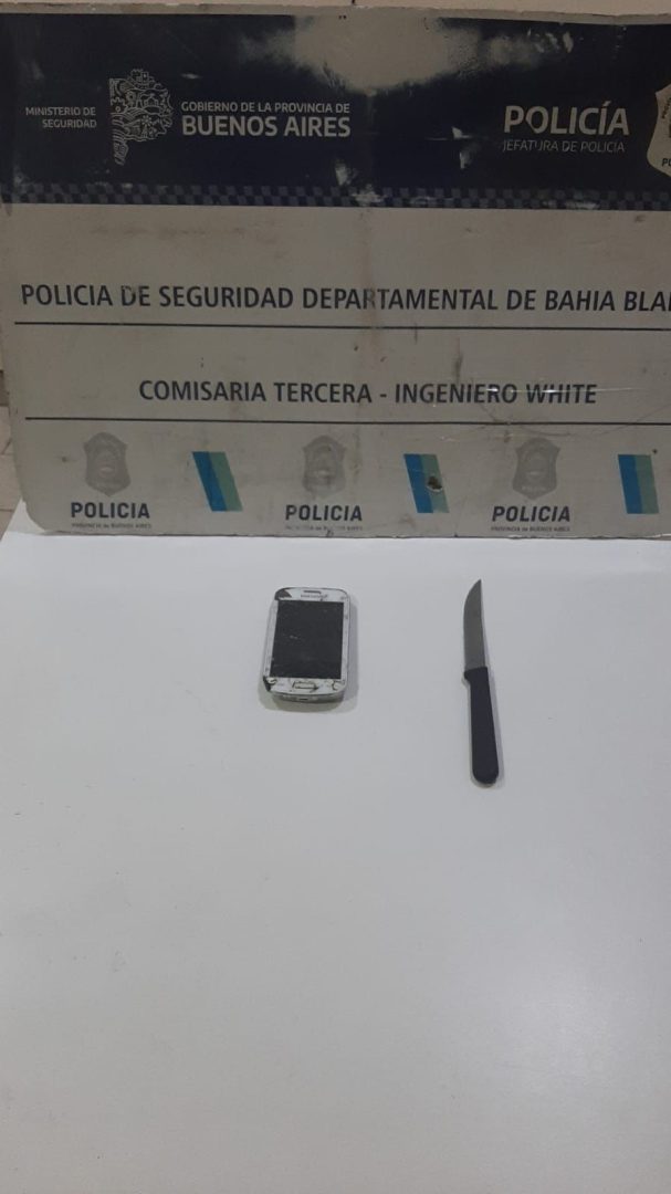 Tras un robo hieren con un cuchillo a un hombre en Ingeniero White. Los detenidos: los vecinos