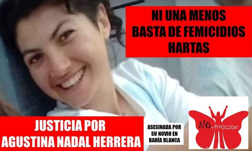 Justicia por Yoselie Agustina Herrera. Marcha en el centro de la ciudad