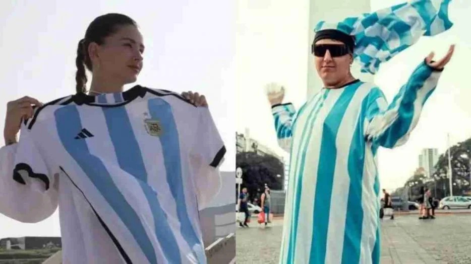 Enérgica reacción de La China Suárez cuando vio que tildaban de “mufa” a Chapu Martínez por la derrota de Argentina