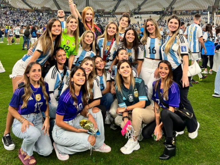 La foto de “La Scalot”, las campeonas detrás de los campeones del Mundial de Qatar 2022