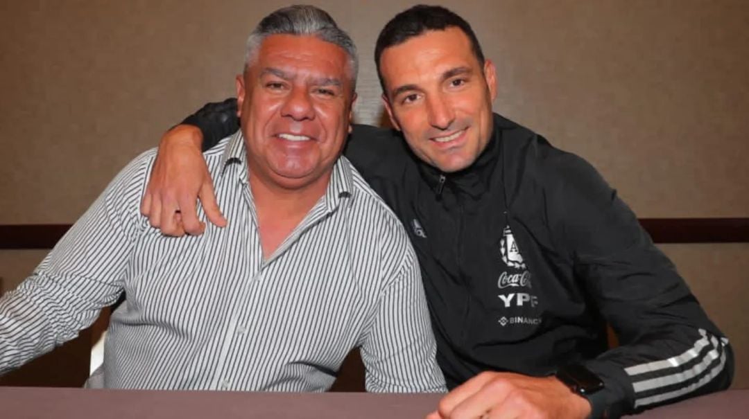 El presidente de la AFA, “Chiqui” Tapia: “No tengo dudas de que Scaloni va a seguir como DT de la Selección”