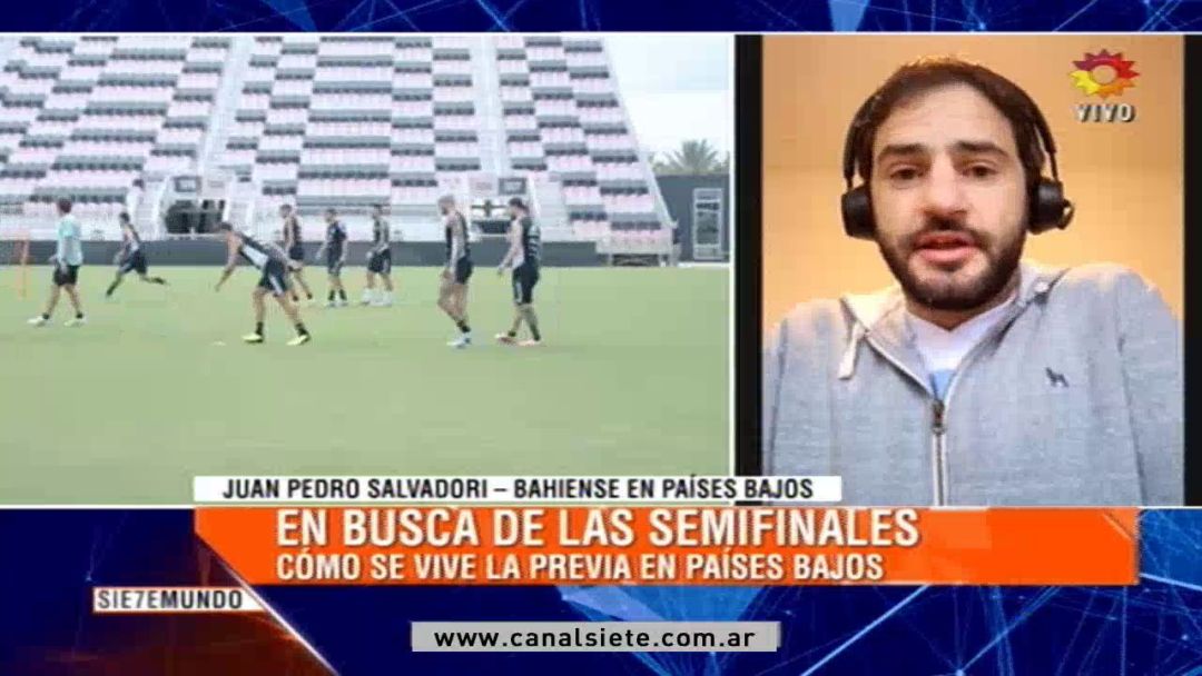 Cómo vive un bahiense viviendo en Países Bajos el duelo de 4tos de final
