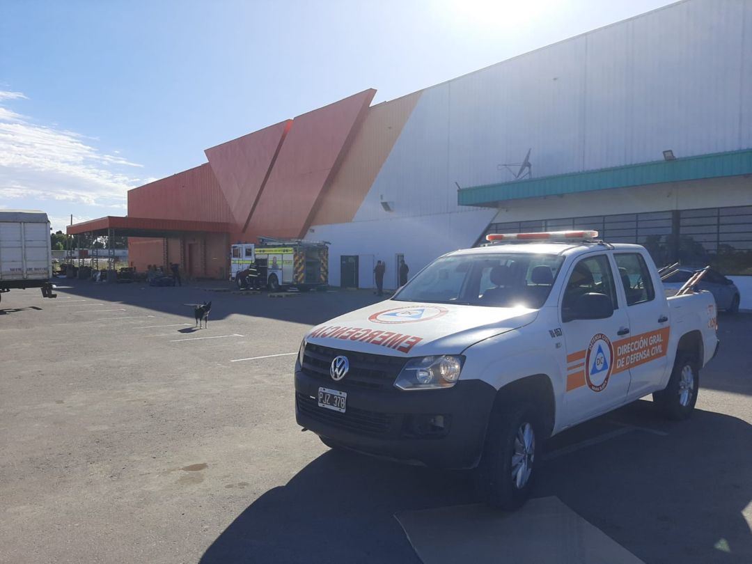 Un aire acondicionado desató un incendio en un supermercado de la ciudad