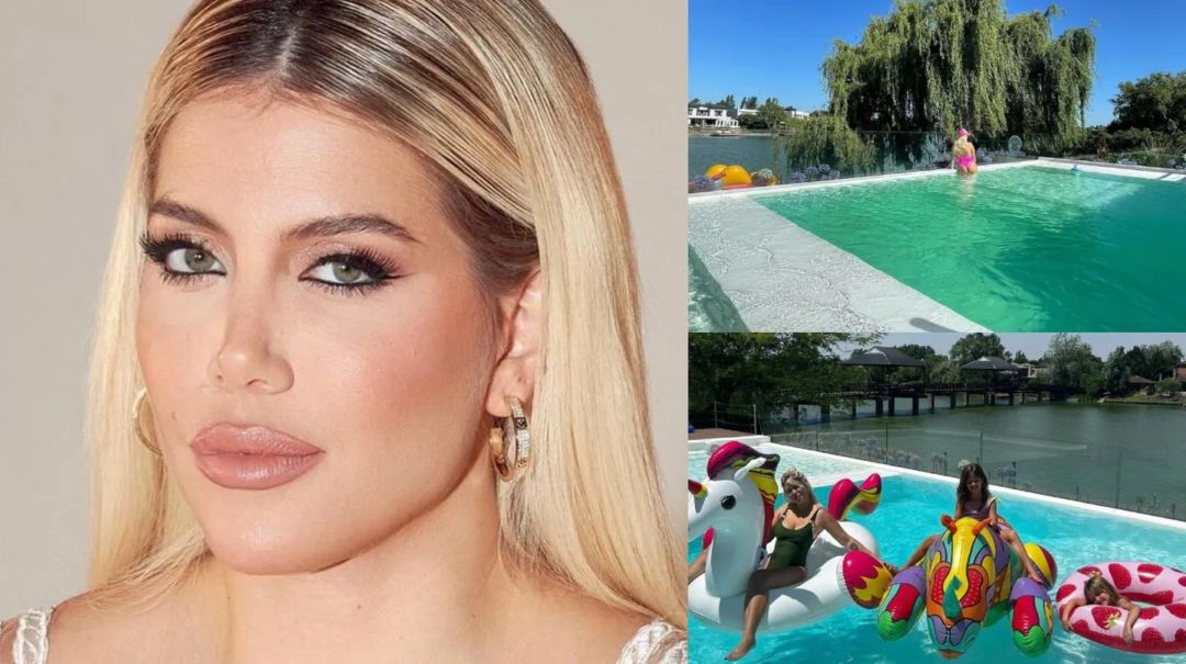 Así es la lujosa mansión de Wanda Nara en Nordelta: un oasis con muelle privado y sala de cine