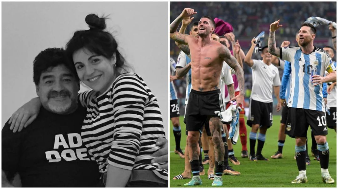 Gianinna Maradona le hizo un fuerte reclamo a la Selección argentina tras ver el homenaje de Brasil a Pelé