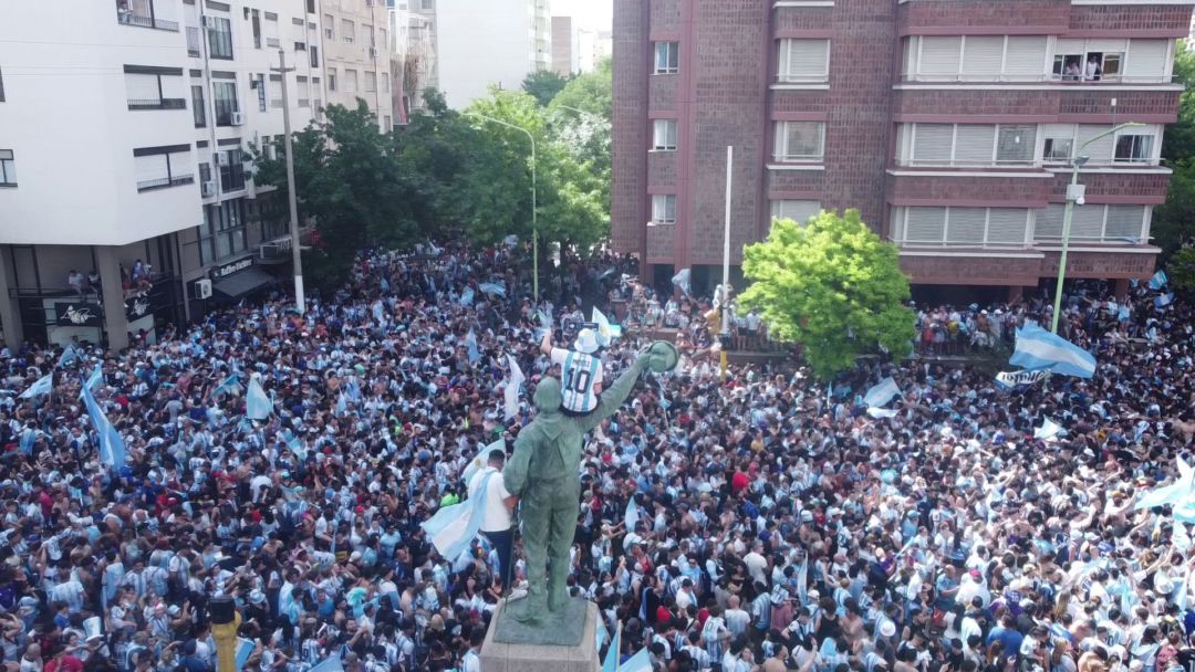 Así se vivió un día histórico en Bahía Blanca con el festejo de Argentina campeón del Mundo