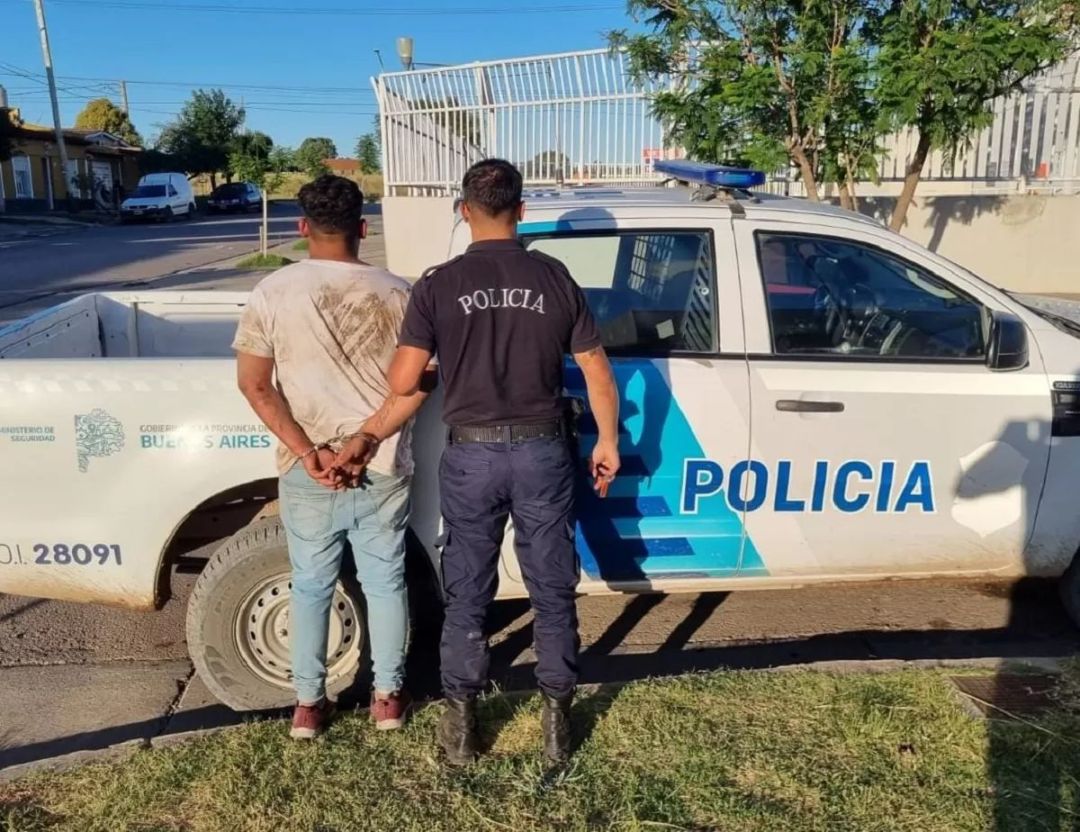 Un joven quedó detenido por agredir a su pareja e hija