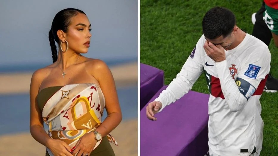 El duro e inesperado mensaje de Georgina Rodríguez tras el llanto de Cristiano Ronaldo