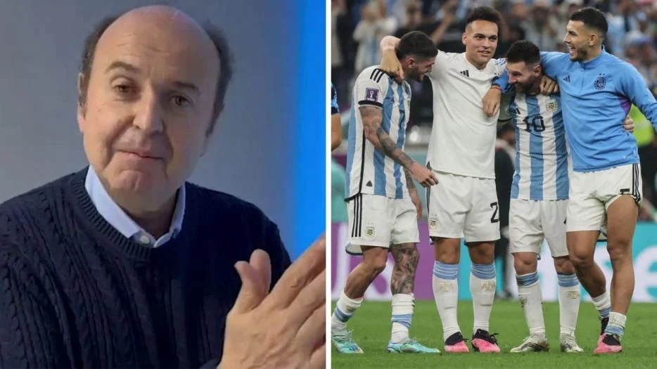 Habló el periodista español que deseaba una goleada de Croacia: “No me agradezcan”