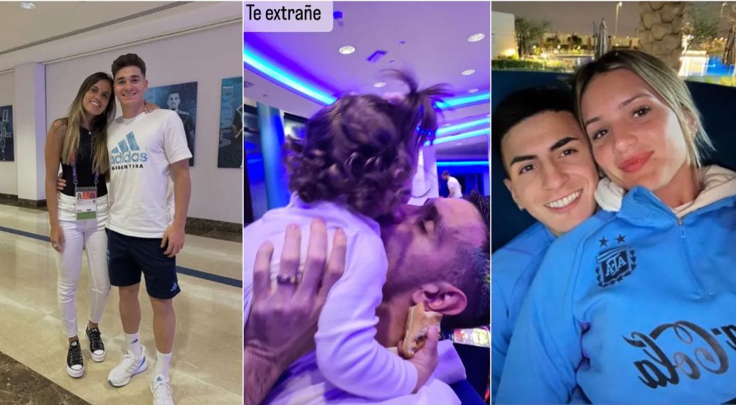 Abrazos, risas y mucha emoción: los jugadores de la Selección recibieron a sus familiares en la concentración