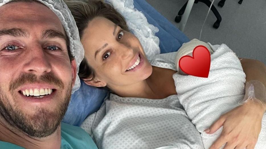 Nació Alfonsina, la hija de Noelia Marzol y Ramiro Arias: las primeras fotos de la beba