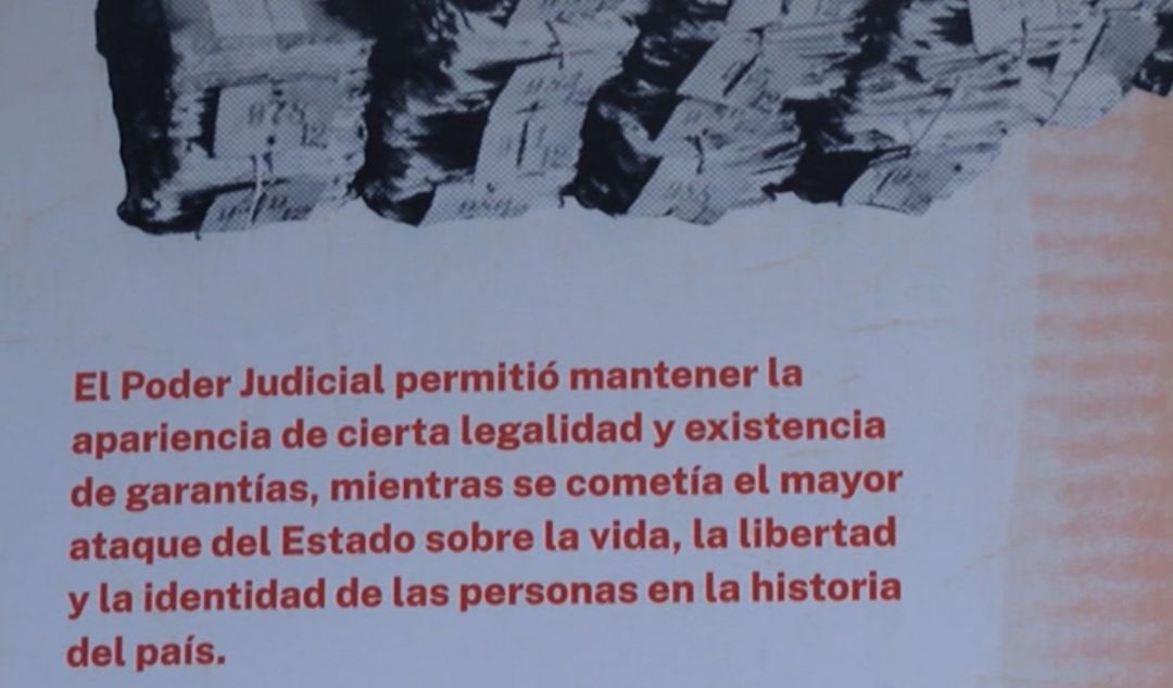 “Un oscuro tiempo de (in)Justicia”: la muestra que revela el rol del Poder Judicial durante la dictadura