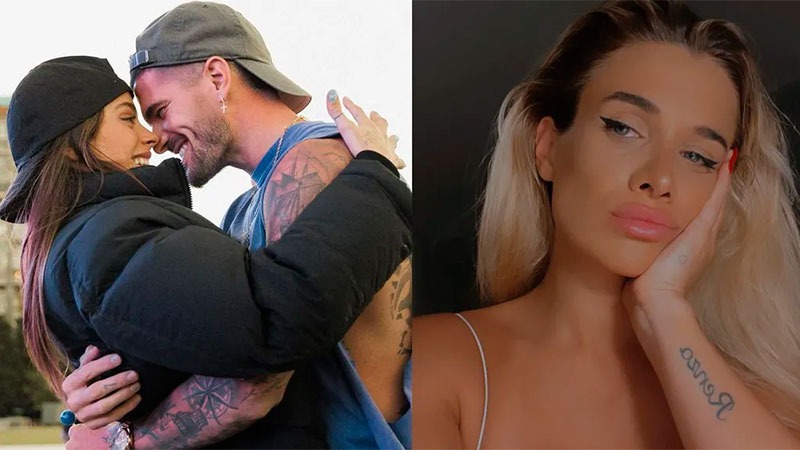 Camila Homs subió un mensaje irónico e hizo un gesto obsceno tras el reencuentro de Rodrigo De Paul con Tini