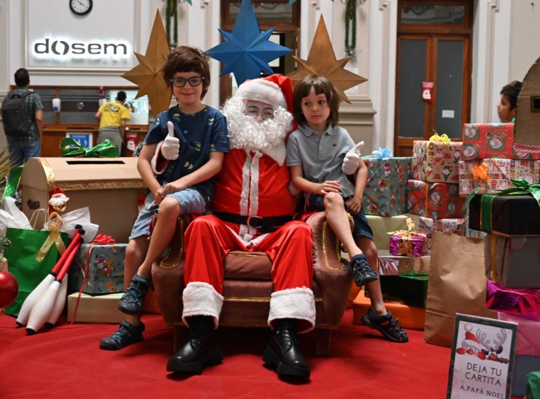 Último día que Papá Noel visita el Municipio