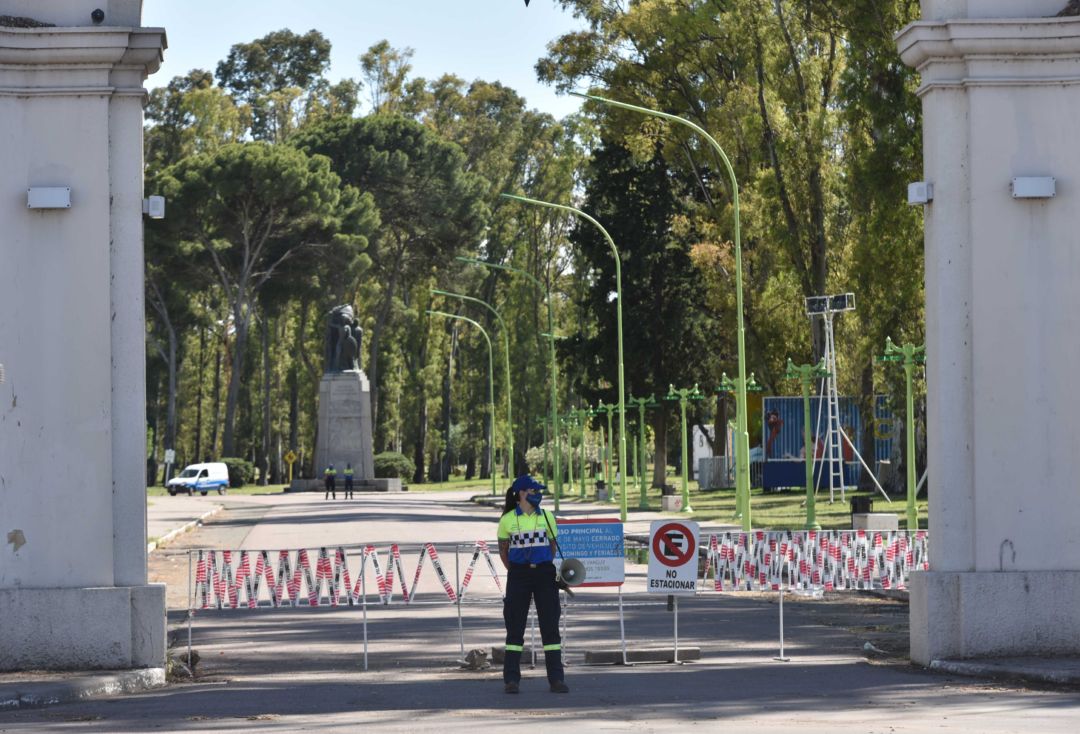 Jueves: accesos cerrados al Parque de Mayo