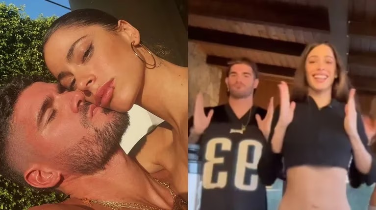 Rodrigo De Paul bailó con Tini Stoessel la coreografía de su nueva canción “Muñecas” y sorprendió a todos