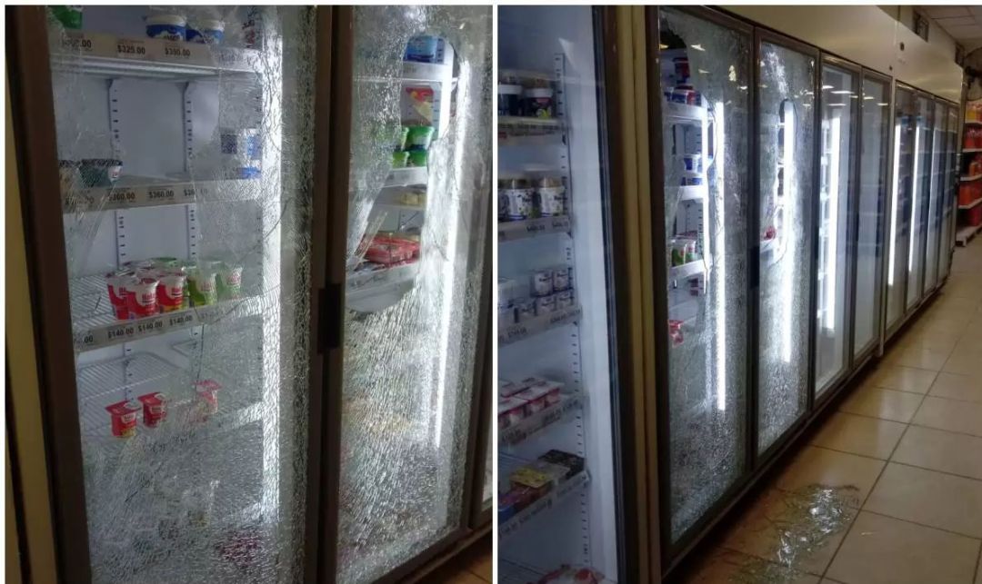 Un hombre quedó detenido por romper a martillazos las heladeras de un supermercado chino
