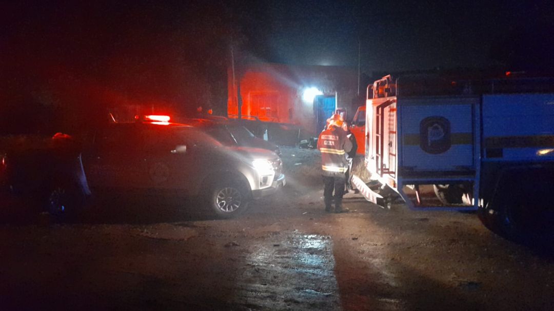 Una familia se quedó en la calle tras el incendio de su vivienda