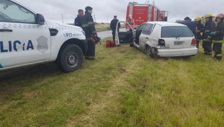 Despistes por la intensa lluvia sobre la Ruta 3