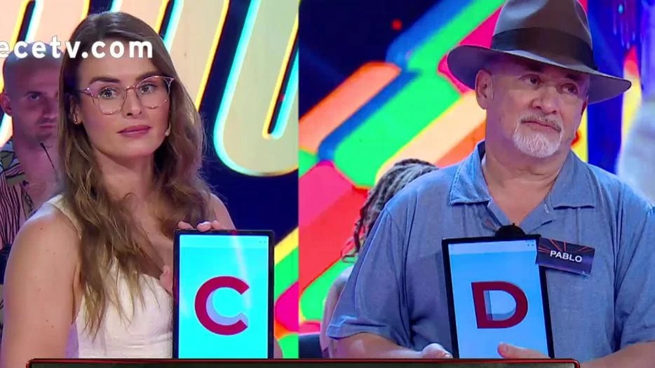 Los 8 escalones: Carla frenó a Pablo y le impidió llegar a los 10 millones de pesos